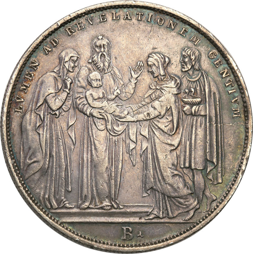 Watykan. Grzegorz XVI. Scudo 1831 B, Bolonia